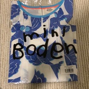 NWT Mini Boden 3-4T dress